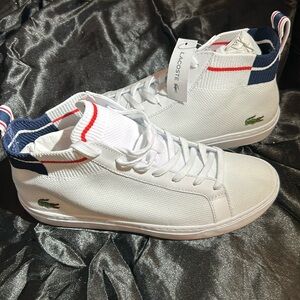 Lacoste Men's La Piquée Mid Sneakers (NWT) no box 
Size 9.5